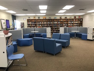 chairs in library